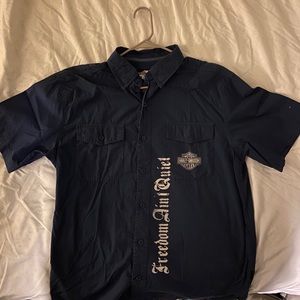 Harley button down